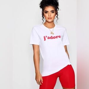 NWOT Boohoo Oversized Graphic Tshirt